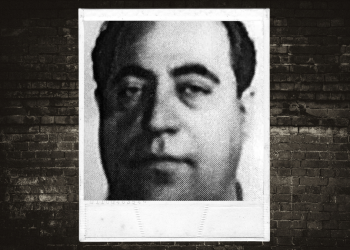 A mugshot of Frank Serpico