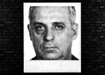 A mugshot of Sam Falgiano