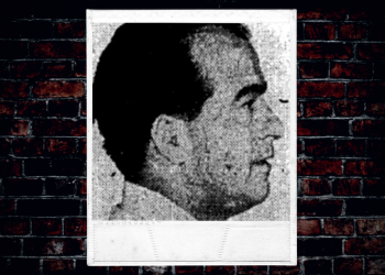 A mugshot of Smitty D'Angelo