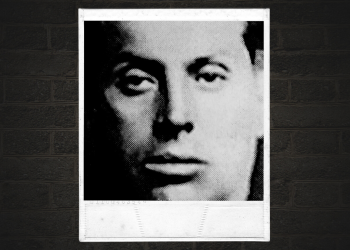 A mugshot of Nicholas Belangi