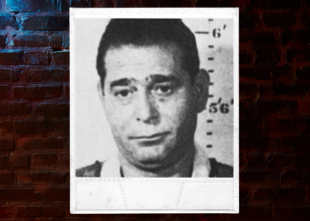 A mugshot of Vincent (Jimmy) Todaro