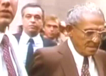 Gambino capo Carmine Lombardozzi under arrest.