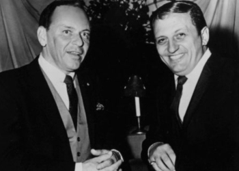 A photo of Frank Sinatra and Jimmy Roselli