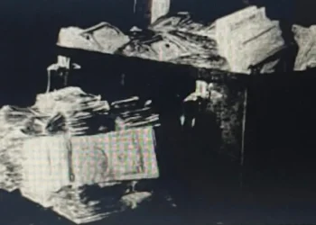 Samuel Schlitten and Moe Schlitten - Bronx Racket Kingpins featuring newspaper photo of a policy raid bust on Button Guys of The New York Mafia - featured image