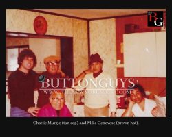 Charlie Murgie (tan cap) and Mike Genovese (brown hat).