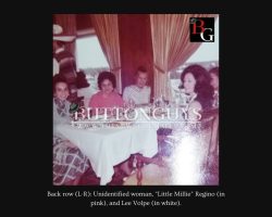 Photo of "Little Millie" Regino (in pink) and Lee Volpe (in white)